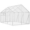 Aviary Silver 1.79x3x1.85m Aluminium - Safe & Spacious for Birds