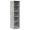 Concrete Grey Wardrobe 50x50x200 cm - Stylish Storage Solution