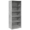 Stylish Concrete Grey Wardrobe - 80x50x200 cm | Hipomarket