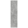 Stylish Concrete Grey Wardrobe - 80x50x200 cm | Hipomarket