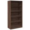 Stylish Brown Oak Wardrobe - 100x50x200 cm | HiPoMarket