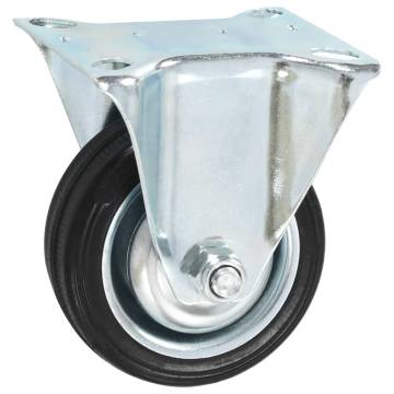 16 pcs Fixed Casters 75 mm - Durable & Smooth Rolling