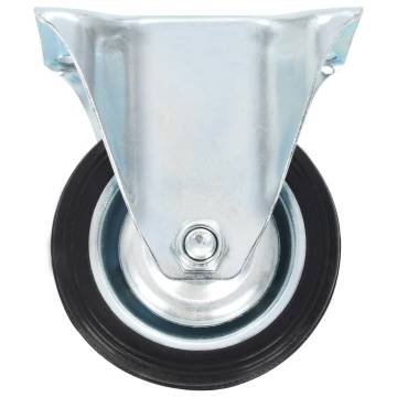 16 pcs Fixed Casters 75 mm - Durable & Smooth Rolling