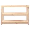 Classic Solid Pine Console Table - 110x40x74 cm | HipoMarket