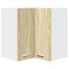 Hanging Corner Cabinet Sonoma Oak - 57x57x60 cm | HipoMarket