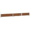 Pallet Collar Brown 150x100 cm - Solid Pine Wood Storage Solution