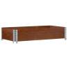 Pallet Collar Brown 100x50 cm Solid Pine - Secure & Stackable