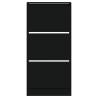 Shoe Cabinet Black 60x21x125.5 cm - Stylish Storage Solution