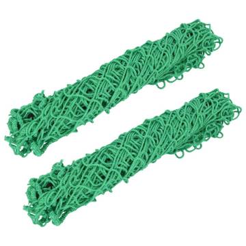 Hay Nets 2 pcs Rectangular Green 200x120 cm PP - Hipomarket