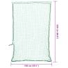 Trailer Net with Elastic Rope Green 2.2x1.5m - Durable & Safe