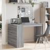 Grey Sonoma Office Desk - Stylish & Space-Saving | HipoMarket