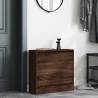 Shoe Cabinet Brown Oak - Compact Storage Solution | HipoMarket