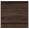 Shoe Cabinet Brown Oak - Compact Storage Solution | HipoMarket