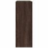 Shoe Cabinet Brown Oak - Compact Storage Solution | HipoMarket