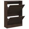 Shoe Cabinet Brown Oak - 60x21x87.5 cm | HipoMarket