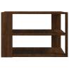 Stylish Brown Oak Coffee Table - 59.5x59.5x40 cm