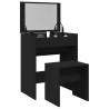  Dressing Table and Stool Black 60x40x113.5 cm Colour black Quantity in Package 1 