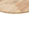 Table Top Round Ø80x2 cm Solid Acacia Wood | HipoMarket