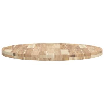 Table Top Round Ø80x4 cm Solid Wood Acacia - Durable & Stylish