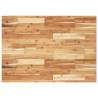 Table Top Rectangular 120x70 cm - Solid Wood Acacia