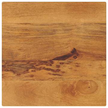 Solid Wood Mango Table Top 40x40 cm | Rustic Charm