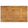 Table Top 60x40 cm | Solid Mango Wood for Rustic Charm