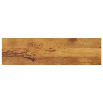 Rectangular Solid Wood Mango Table Top - 110x40 cm