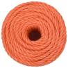 Durable 20mm Orange Work Rope - 100m Polypropylene | HipoMarket