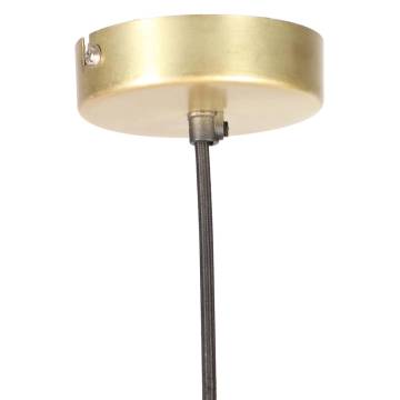 Hanging Lamp 25 W Brass Round 28.5 cm E27 | HiPoMarket UK