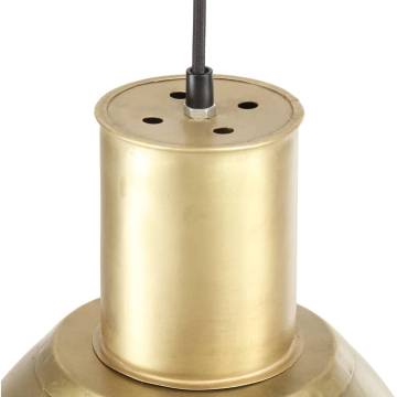 Hanging Lamp 25 W Brass Round 28.5 cm E27 | HiPoMarket UK