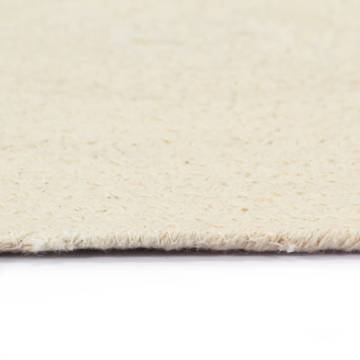 Natural Cotton Placemats - 6 pcs Round 38 cm | HipoMarket