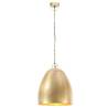 Industrial Hanging Lamp 25W Brass Round 42cm | HipoMarket