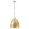 Industrial Hanging Lamp 25W Brass Round 42cm | HipoMarket