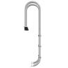 Durable 304 Stainless Steel Pool Ladder - 54x38x158 cm