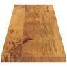 Rectangular Solid Wood Mango Table Top 140x30 cm - HipoMarket