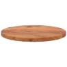 Round Solid Wood Acacia Table Top Ø40x3.8 cm - HipoMarket