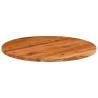 Round Solid Wood Acacia Table Top Ø70x3.8 cm | HipoMarket