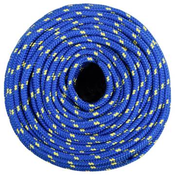 Boat Rope Blue 8mm 250m Polypropylene - Durable & Versatile