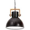 Industrial Hanging Lamp 25W - Black Round 40cm - E27