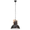 Industrial Hanging Lamp 25W - Black Round 40cm - E27