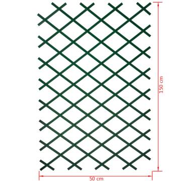 Nature Garden Trellis 50x150cm PVC Green - Beautiful Plant Support