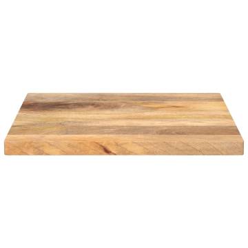 Table Top 60x60 cm - Solid Mango Wood for Rustic Charm