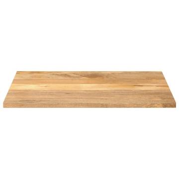 Rectangular Solid Wood Mango Table Top - 90x80 cm | HipoMarket