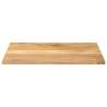 Rectangular Solid Wood Mango Table Top - 90x80 cm | HipoMarket