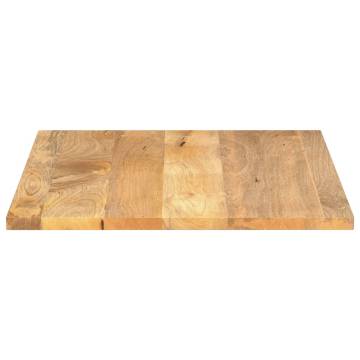 Rectangular Solid Wood Mango Table Top - 90x80 cm | HipoMarket