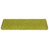 15 pcs Green Carpet Stair Treads - Non-Slip Protection