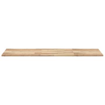 Solid Wood Acacia Table Top - 120x60 cm | Hipomarket UK