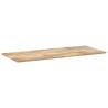 Solid Wood Acacia Table Top - 120x60 cm | Hipomarket UK