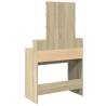 Dressing Table with LED | Sonoma Oak 80x41x144.5 cm