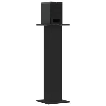 Speaker Stands 2 pcs Black - 30x30x95 cm Engineered Wood